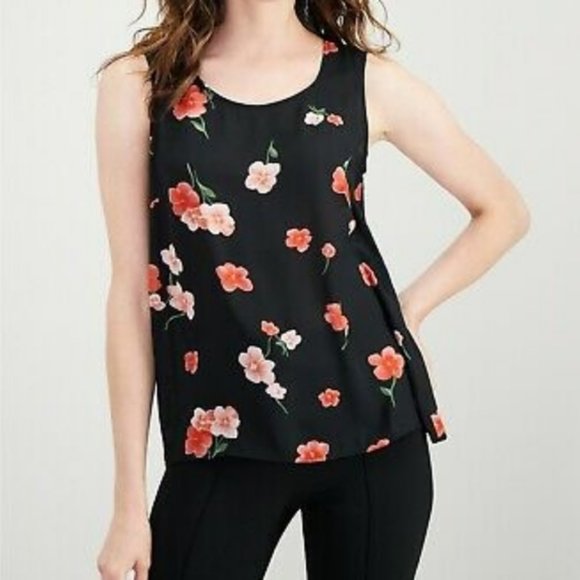 Nine West Tops - NWT! Nine West Keyhole Floral Sleeveless Blouse Small